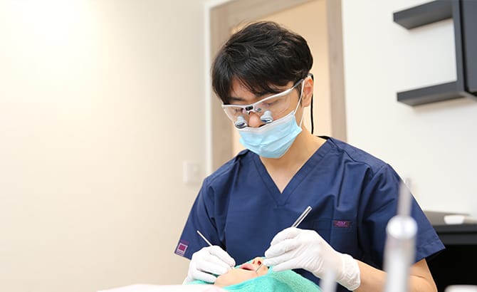 痛みの少ない治療イメージ