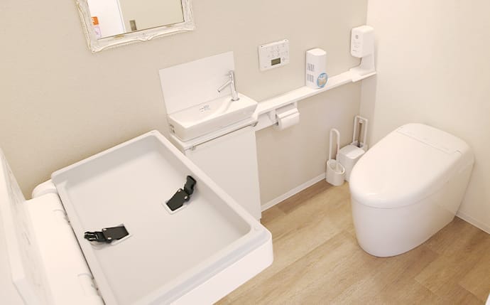 おむつ替え台、授乳室イメージ